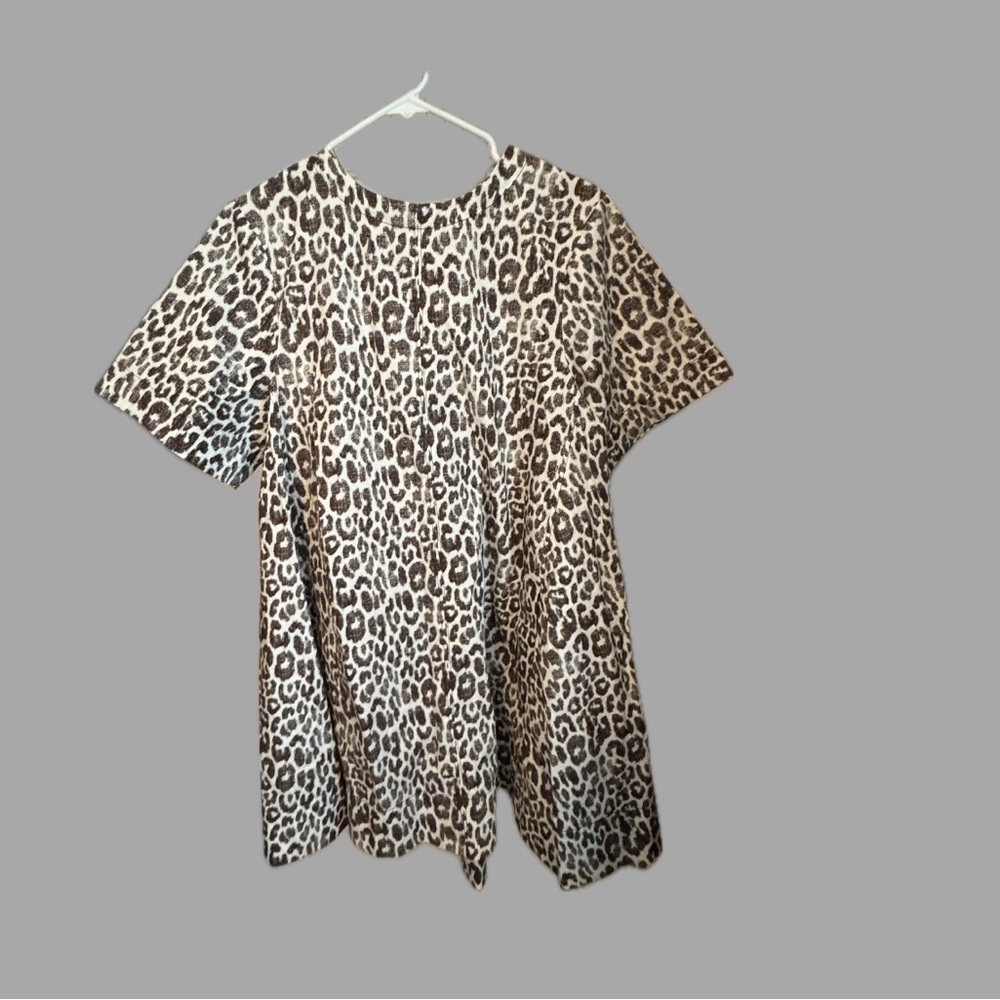 Anthropologie Abstract Patterned Dress